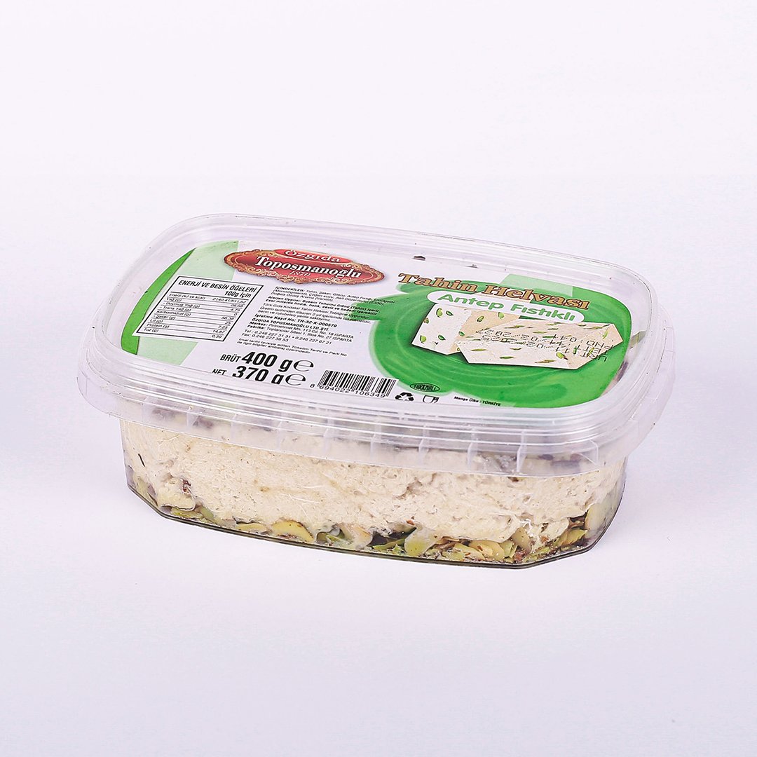 370 GR Antep Fıstıklı Kase Helva